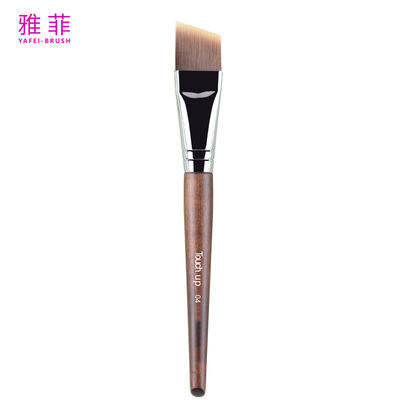 TOUCH UP 04 ফাউন্ডেশন ব্রাশ সিন্থেটিক হেয়ার কপার মাল্টি-ফাংশনাল অ্যাঙ্গেল মেকআপ ব্রাশ প্রস্তুতকারক